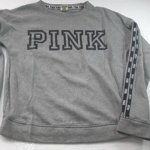 Pink  Victoria's Secret Pullover Gray XS